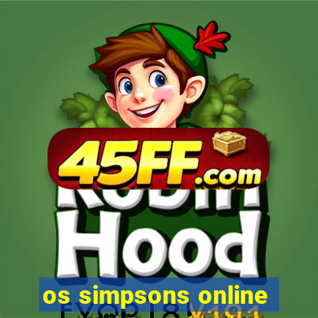 os simpsons online